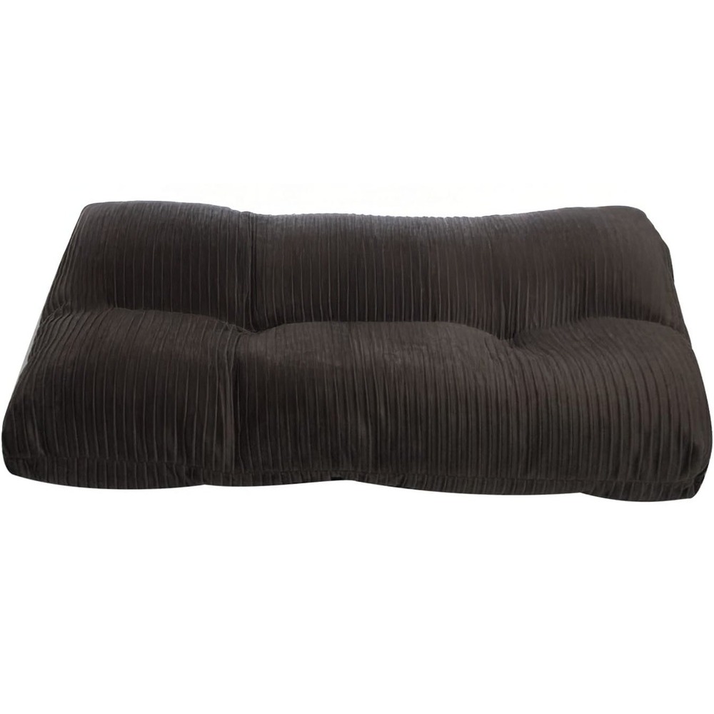 ShaVi Pet Sofa Pat 0073 Large Brown Corduroy Pet Bed Lounger 28x 20 in